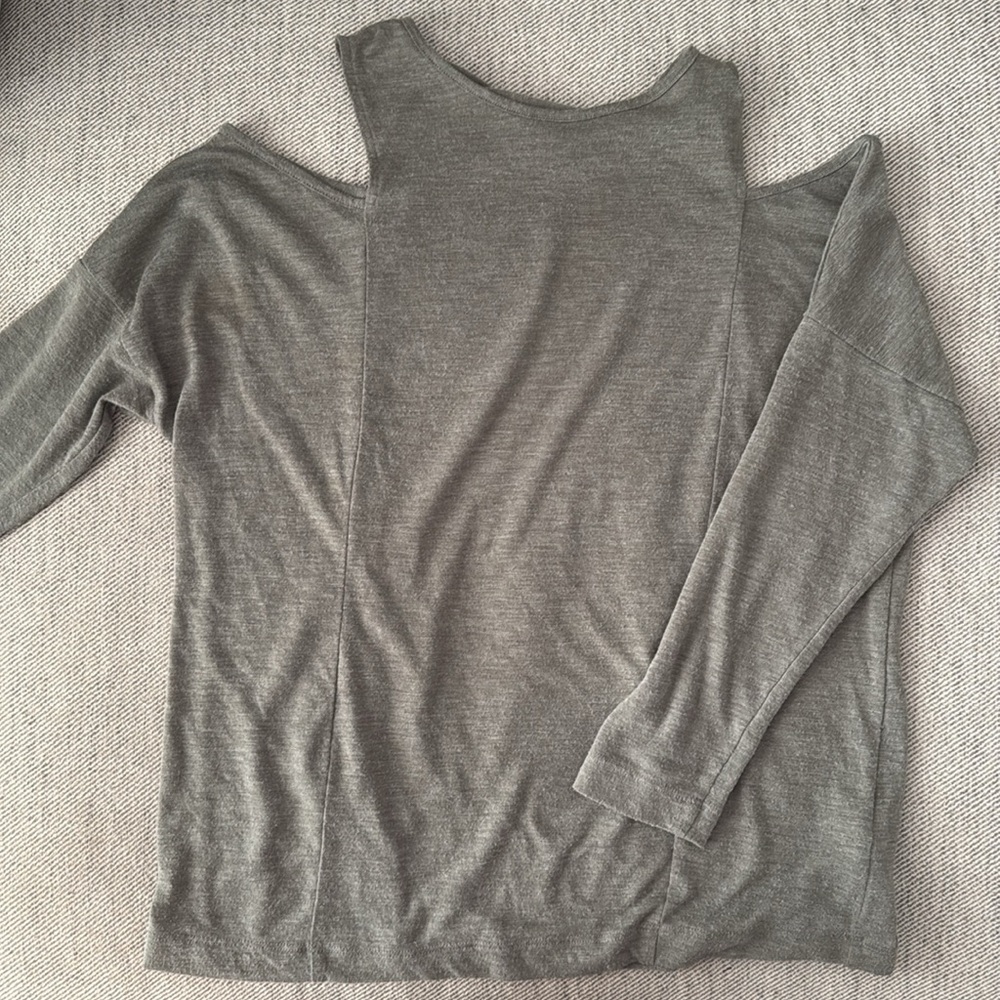 Olive long tee
